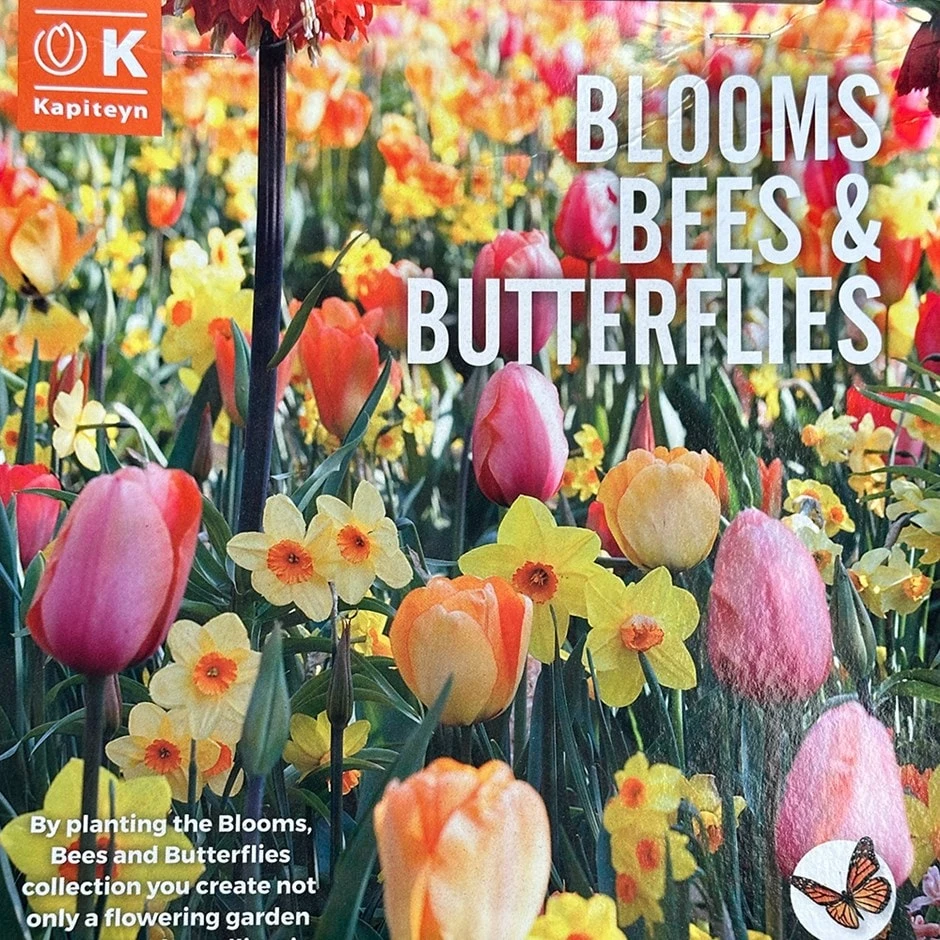 Blooms, Bees & Butterflies 'Landscape Garden Pastel Shades' 1 Blooms, Bees & Butterflies 'Landscape Garden Pastel Shades'