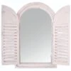 Garden Wall Mirror With Shutters