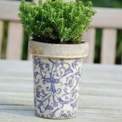 Aged Ceramic Long Tom Pot -Plants Shop pr2000008818 card4 lg