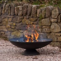 Plants Shop 35 Cast Iron Disc Fire Pit - Large
