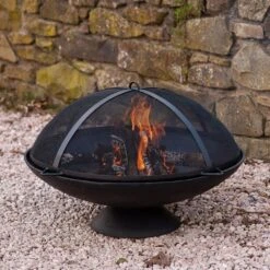 Cast Iron Disc Fire Pit - Large 10 Cast Iron Disc Fire Pit - Large -Plants Shop pr2000014001 card3 lg