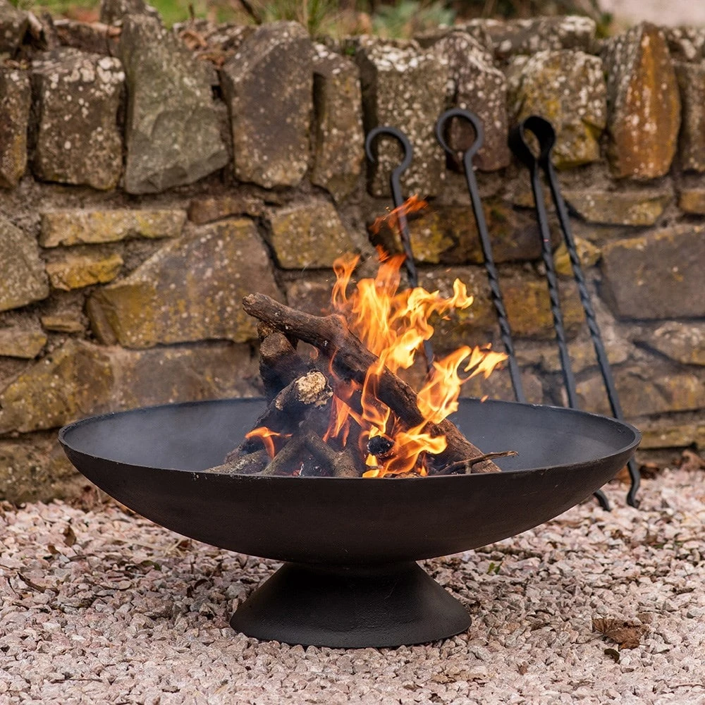 Cast Iron Disc Fire Pit - Large 5 Cast Iron Disc Fire Pit - Large - Image 5