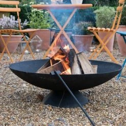 Cast Iron Disc Fire Pit - Large 14 Cast Iron Disc Fire Pit - Large -Plants Shop pr2000014001 card7 lg