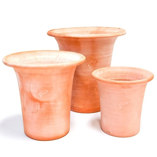 Terracotta Flared Rim Pot 2 Terracotta Flared Rim Pot - Image 2