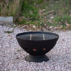Cast Iron Fire Pit With Grill 10 Cast Iron Fire Pit With Grill -Plants Shop pr2000019246 card4 lg