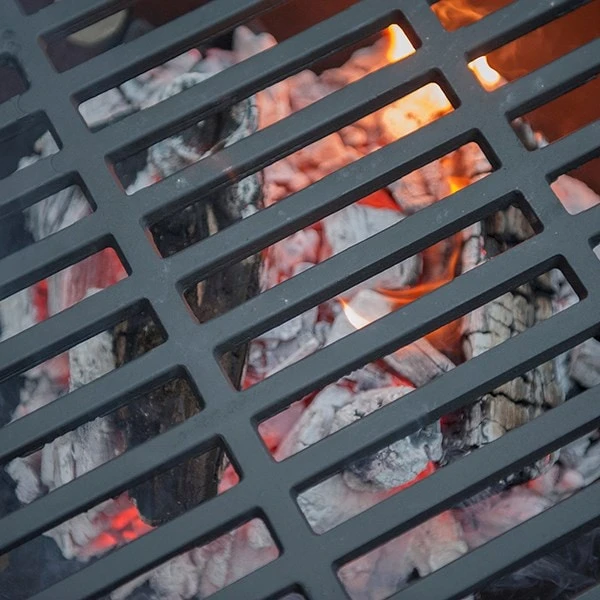 Cast Iron Fire Pit With Grill 6 Cast Iron Fire Pit With Grill - Image 6