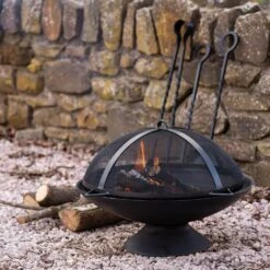 Cast Iron Disc Fire Pit - Small -Plants Shop pr2000020658 card3 lg