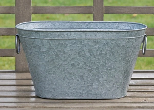 Galvanised Metal Trough 3 Galvanised Metal Trough - Image 3