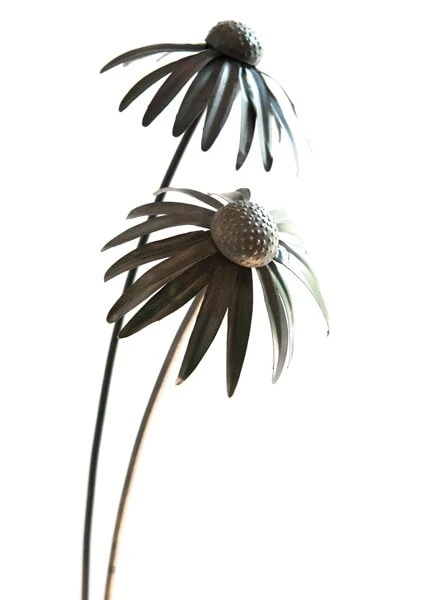 Echinacea Plant Stake - Antique Bronze 9 Echinacea Plant Stake - Antique Bronze - Image 9