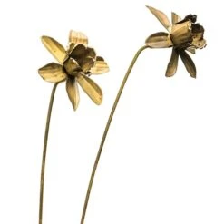 Daffodil Flower Stake - Antique Brass -Plants Shop pr2000028377 card6 lg