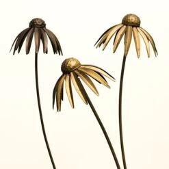 Echinacea Plant Stake - Antique Brass -Plants Shop pr2000028406 card4 lg
