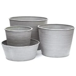Ribbed Zinc Planter -Plants Shop pr2000028781 card5 lg