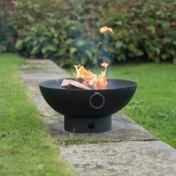 Small Iron Fire Pit Bowl 6 Small Iron Fire Pit Bowl -Plants Shop pr2000028882 card3 lg
