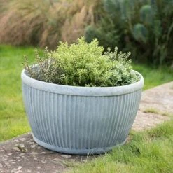 Zinc Dolly Bowl 8 Zinc Dolly Bowl -Plants Shop pr2000031493 card4 lg