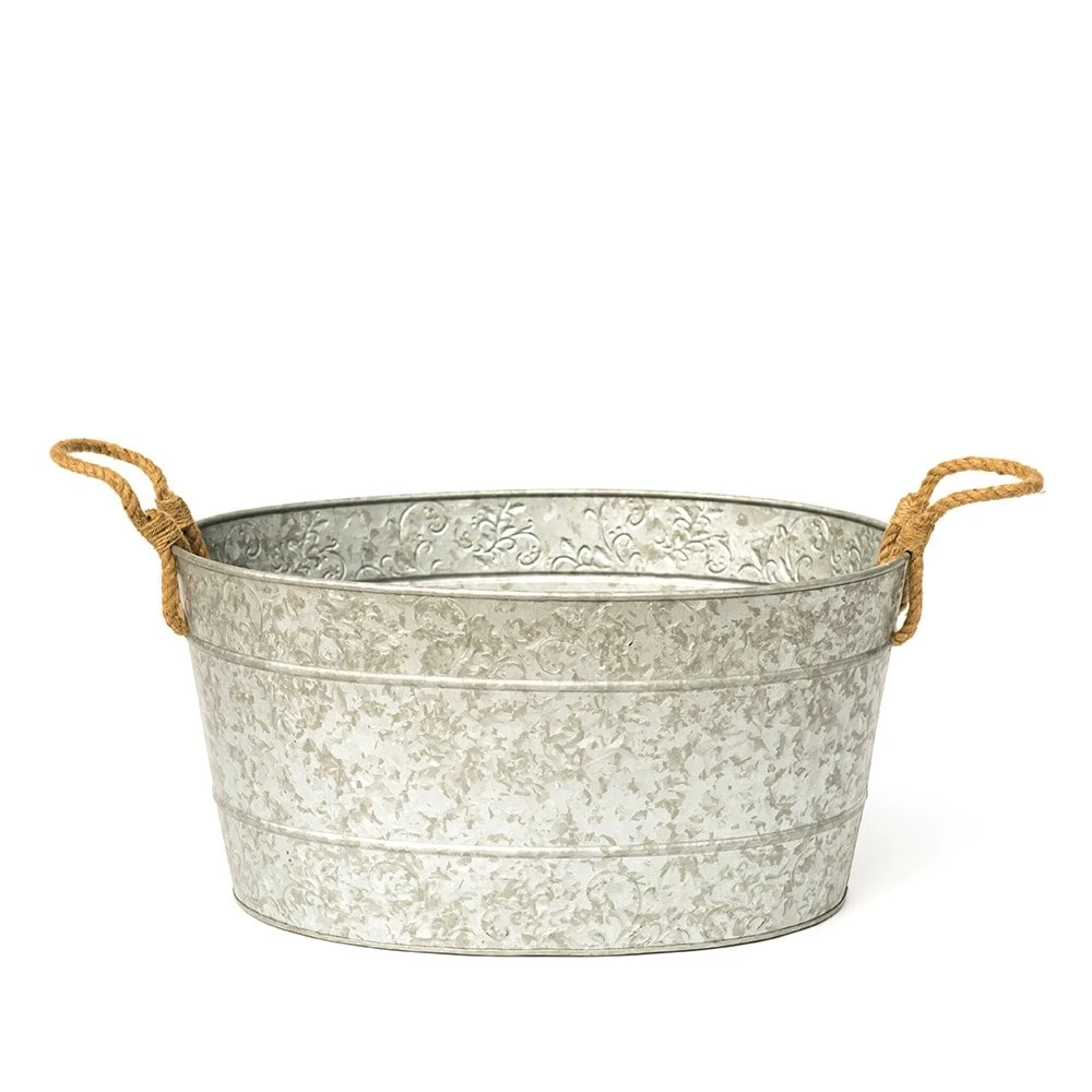 Galvanised Trough For Plants Or Drinks 3 Galvanised Trough For Plants Or Drinks - Image 3