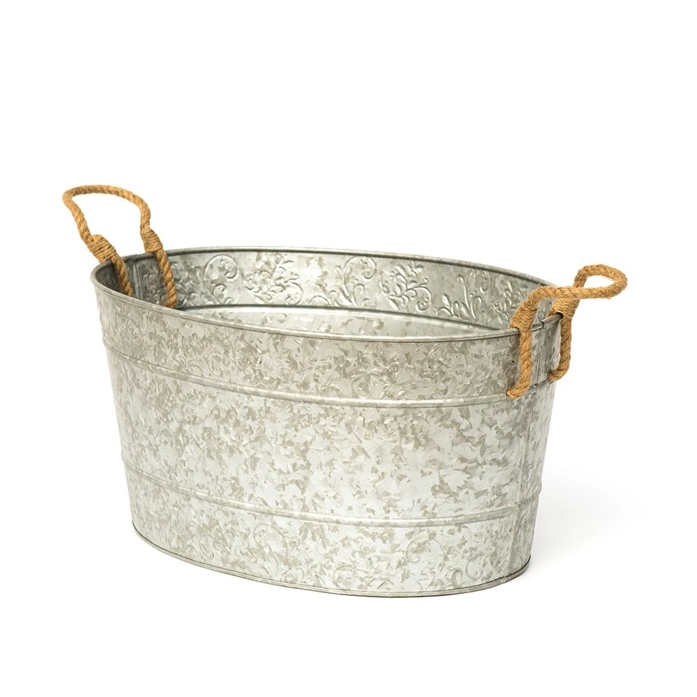 Galvanised Trough For Plants Or Drinks 5 Galvanised Trough For Plants Or Drinks - Image 5