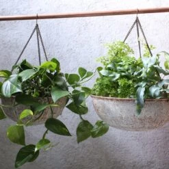 Abari Round Hanging Planter