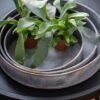 Pot Trays Aged Zinc - Set Of 3