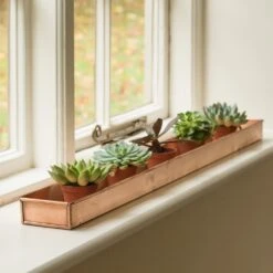 Brushed Copper Tray 10 Brushed Copper Tray -Plants Shop pr2000034036 card4 lg