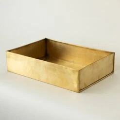 Brushed Brass Seed Tray -Plants Shop pr2000034043 card3 lg