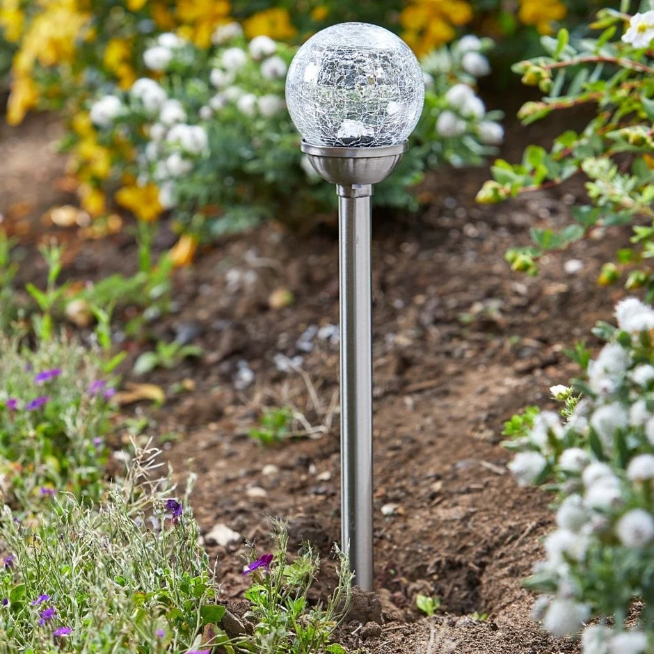 Solar Classic Majestic Stainless Steel Lights - Set Of 5 1 Solar Classic Majestic Stainless Steel Lights - Set Of 5