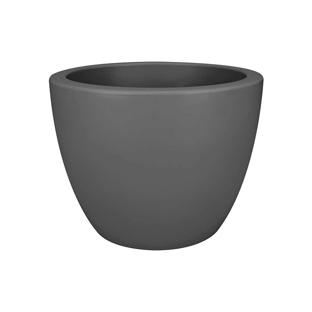Pure Soft Round Pot With Wheels Anthracite 3 Pure Soft Round Pot With Wheels Anthracite - Image 3