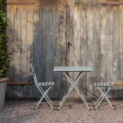 Rome Folding Bistro Set - Cloud Grey -Plants Shop pr2000035668 card6 lg