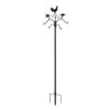 Rooster Double Weathervane Shepherd Hook