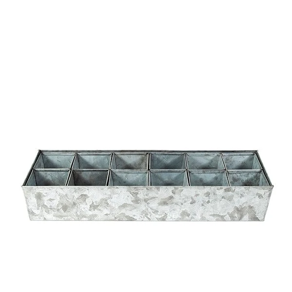 Galvanised Tray With 12 Grow Pods 3 Galvanised Tray With 12 Grow Pods - Image 3