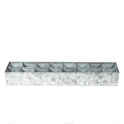 Galvanised Tray With 16 Grow Pods 11 Galvanised Tray With 16 Grow Pods -Plants Shop pr2000037487 card4 lg
