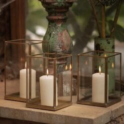 Simple Terrarium / Tealight Holder With Tray Base 12 Simple Terrarium / Tealight Holder With Tray Base -Plants Shop pr2000037497 card5 lg