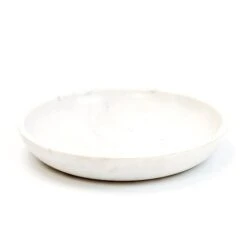 Turned White Marble Bird Bowl -Plants Shop pr2000037501 card8 lg