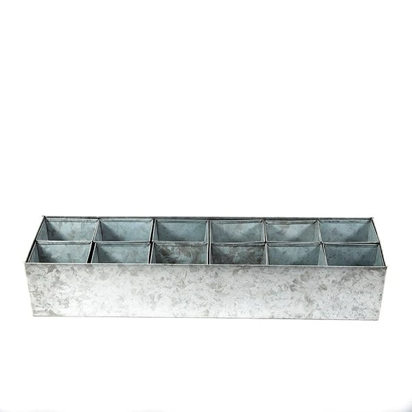 Galvanised Tray With 12 Large Grow Pods 5 Galvanised Tray With 12 Large Grow Pods - Image 5