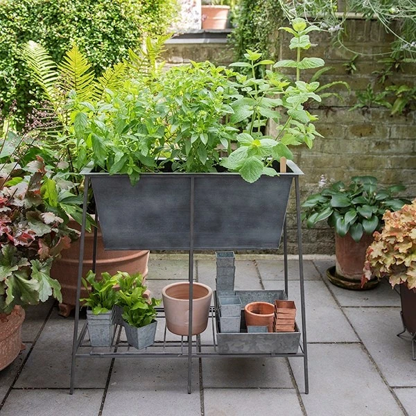 Trough Stand With Shelf - Long 6 Trough Stand With Shelf - Long - Image 6