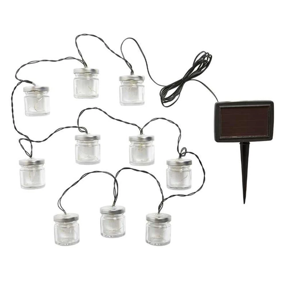 10 Firefly Jar String Lights 2 10 Firefly Jar String Lights - Image 2