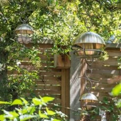 Brushed Brass Hanging Bird Feeding Dome -Plants Shop pr2000040684 card3 lg