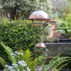 Brushed Copper Satellite Bird Seed Feeder 13 Brushed Copper Satellite Bird Seed Feeder -Plants Shop pr2000040690 card7 lg