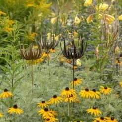 Flower Stake Tealight Holder - Antique Bronze -Plants Shop pr2000040769 card5 lg