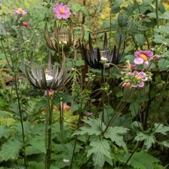 Flower Stake Tealight Holder - Antique Bronze -Plants Shop pr2000040769 card6 lg