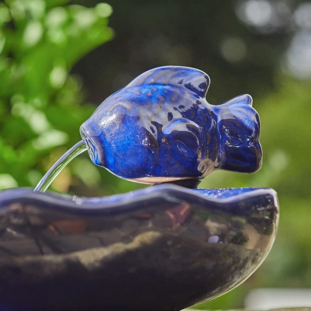 Ceramic Fish Water Feature 2 Ceramic Fish Water Feature - Image 2