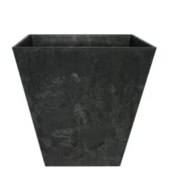 Tapered Plant Pot - Black -Plants Shop pr2000040996 card3 lg