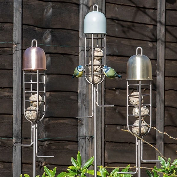 Garden Stake Fat Ball Feeder - Putty Grey 3 Garden Stake Fat Ball Feeder - Putty Grey - Image 3