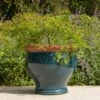 Dark Teal Bellied Planter