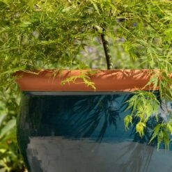 Dark Teal Bellied Planter 7 Dark Teal Bellied Planter -Plants Shop pr2000045004 card3 lg