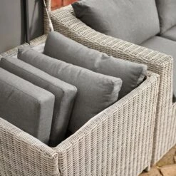 Lounge Set With Storage And Grey Cushions -Plants Shop pr2000045424 card3 lg