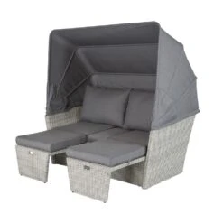 Daybed With Grey Cushions -Plants Shop pr2000045425 card3 lg