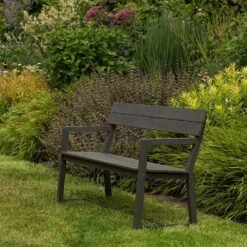 Mkaa Bench With Armrests - Three Seater -Plants Shop pr2000046293 card3 lg