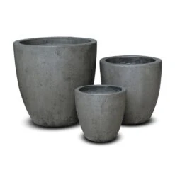 Cement Pot - Waxed 11 Cement Pot - Waxed -Plants Shop pr2000046322 card6 lg