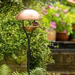 Stake Bird Feeder - Copper -Plants Shop pr2000046886 card3 lg