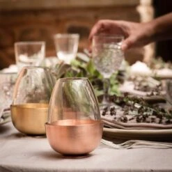 Tulip Tealight Holder - Copper 12 Tulip Tealight Holder - Copper -Plants Shop pr2000046888 card5 lg